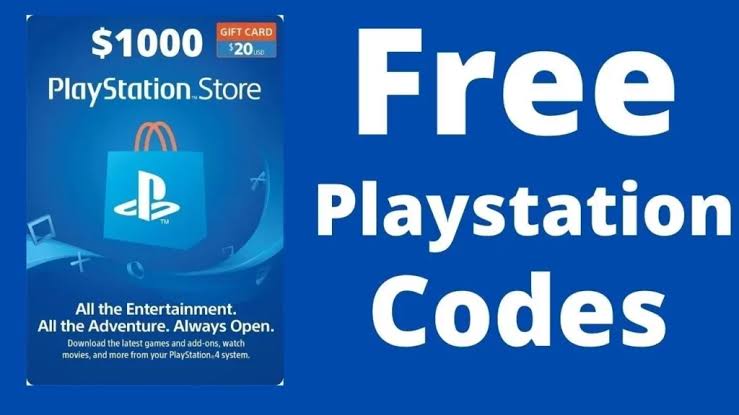 Free play station gift card codes in 2024